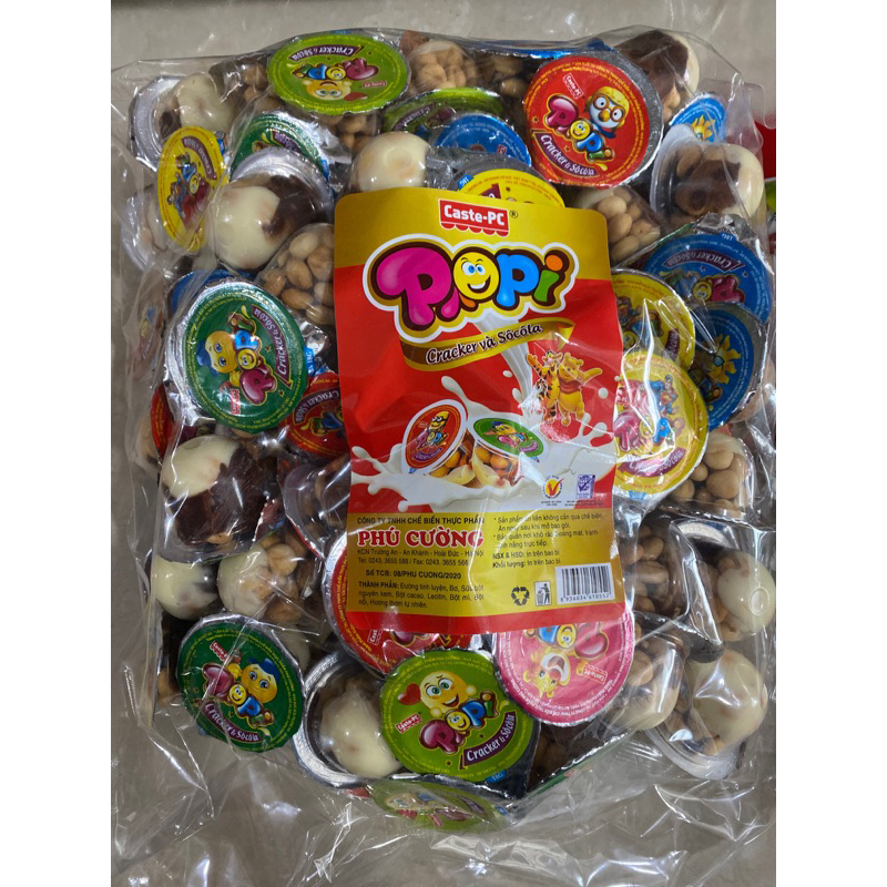 Kẹo Socola Sữa Popi Phú Cường gói to 500g