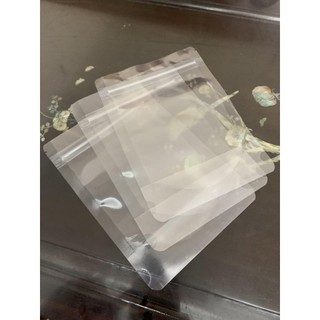 [1KG] TÚI ZIP ĐÁY ĐỨNG TRONG SUỐT , ZIP TRONG 2 MẶT