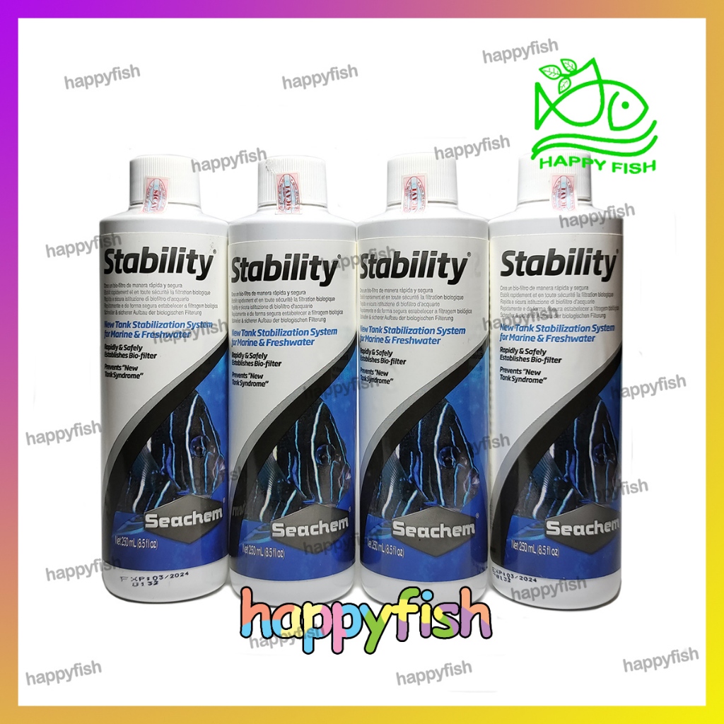 Vi sinh cao cấp cho bể cá Seachem Stability - Chai 100ml và 250ml
