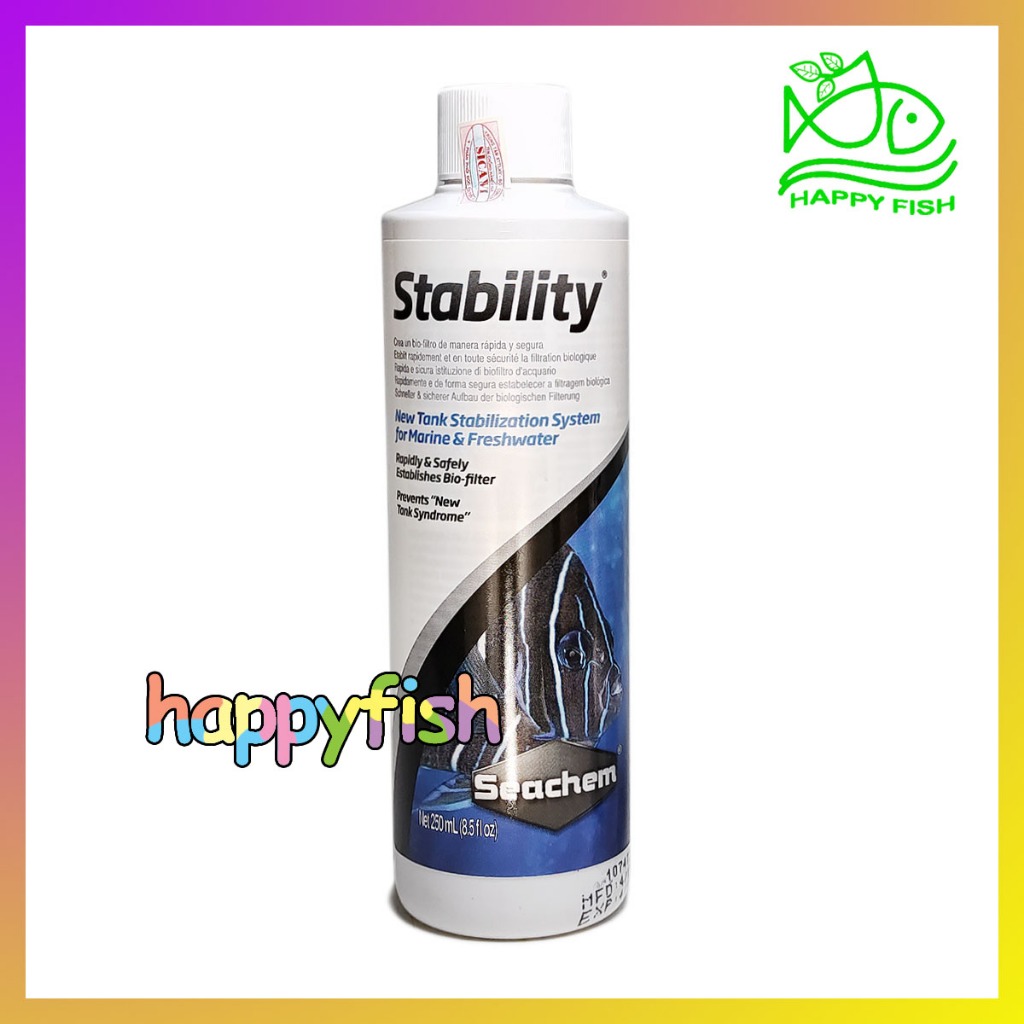 Vi sinh cao cấp cho bể cá Seachem Stability - Chai 100ml và 250ml