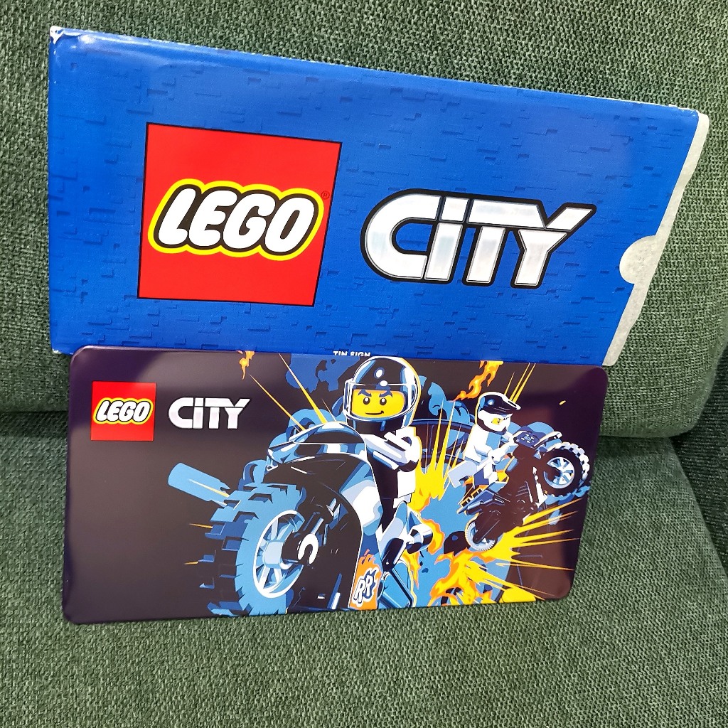 Lego City Tin Sign 5007156 - Bảng thiếc trang trí