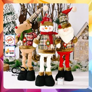 Mô hình nhồi bông decor, mô hình nhồi bông trang trí dịp noel, phụ kiện decor chụp ảnh dịp giáng sinh... - sky decor