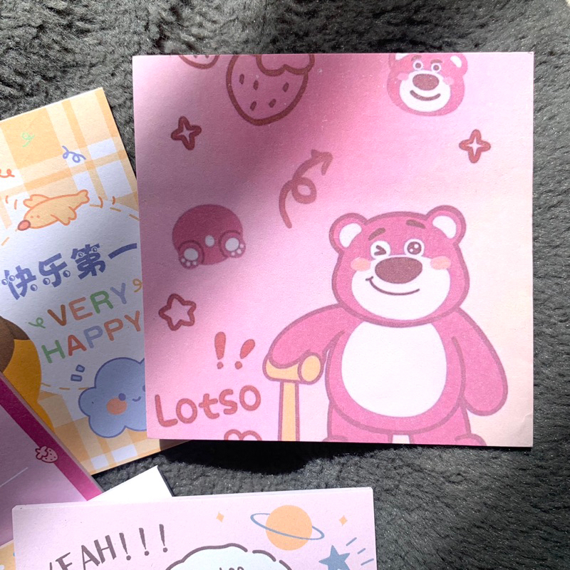 Giấy Note kute loại vuông 20 tờ