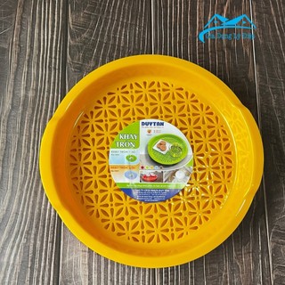 Khay trà tròn Duy Tân, khay úp ly nhựa cao cấp