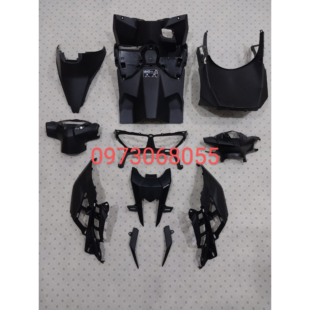 DÀN ÁO VARIO 125 2023 ĐỎ BÓNG BÁN LẺ MÓN