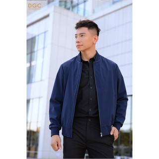 Áo khoác nam  bomber 2 lớp cao cấp DGCs - Vải gió chống thấm nước, chống bụi bẩn - WAJKBC06M