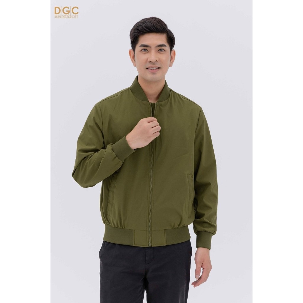 Áo khoác nam  bomber 2 lớp cao cấp DGCs - Vải gió chống thấm nước, chống bụi bẩn - WAJKBC06M