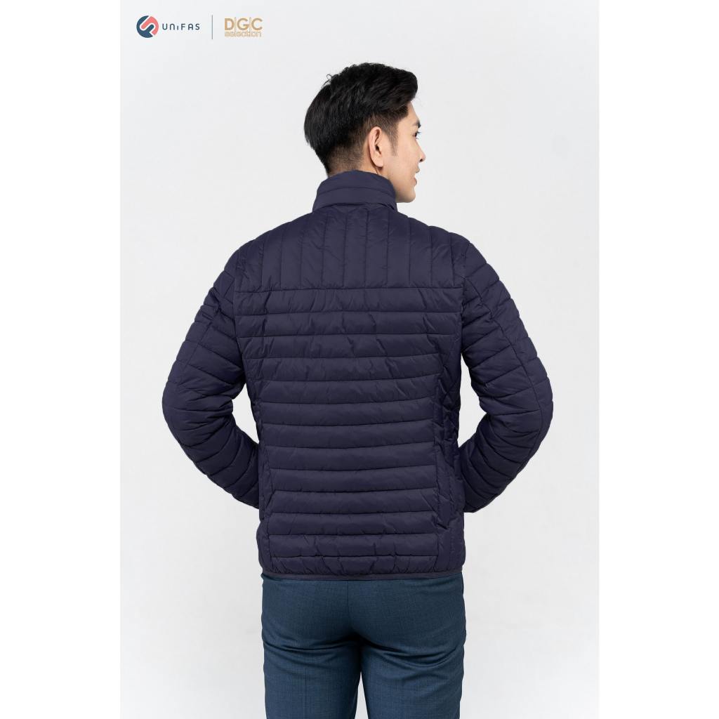 Áo khoác nam phao siêu nhẹ DGCs - chống thấm nước, thiết kế chần ngang vải Polyester - WAJKBB09M