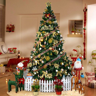 Cây thông noel trang trí giáng sinh tán dày 1m5 1m8 cây thông noel full phụ kiện