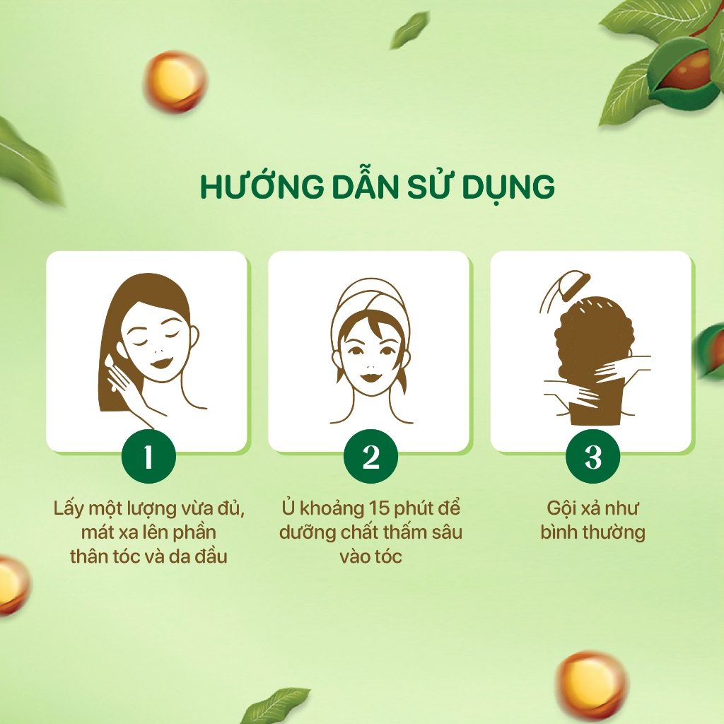 Dầu dưỡng tóc Mắc Ca MACALAND 100ml dưỡng tóc mềm mượt phục hồi tóc hư tổn