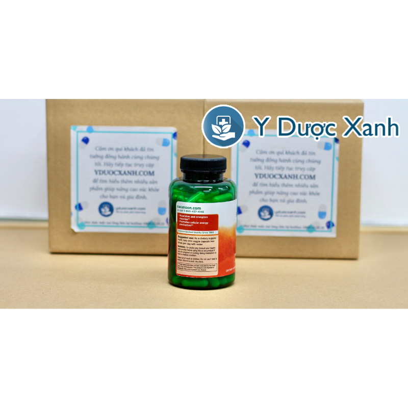 SWANSON MALIC ACID, 100 viên, Hỗ trợ cung cấp năng lượng cho người lớn