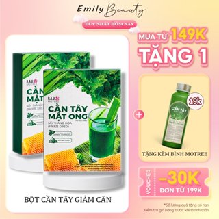 Bột cần tây mật ong Motree giảm cân nhanh cấp tốc an toàn detox giảm béo không phải thuốc giảm cân