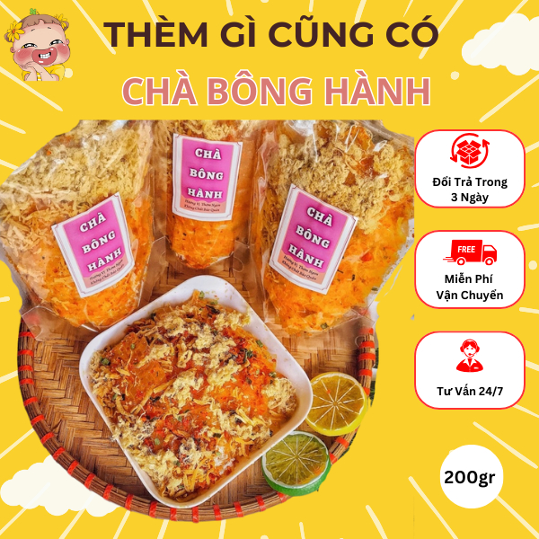 Bánh Tráng Chà Bông Hành 150g -Thèm gì cũng có