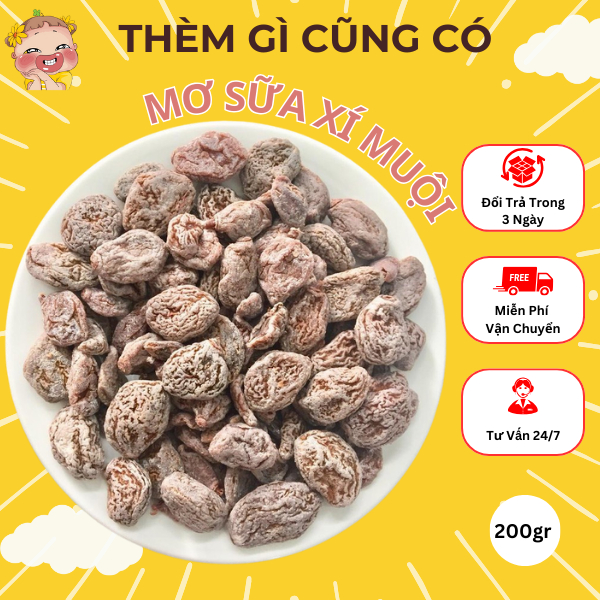 Ô mai tuổi thơ các loại hộp 200GR, tha hồ chọn lựa, chua ngọt đủ loại