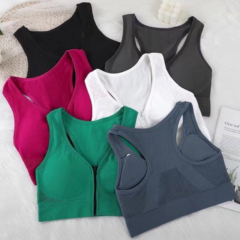 Bra thể thao LULY SPORT chất cotton co giãn tốt freesize cho