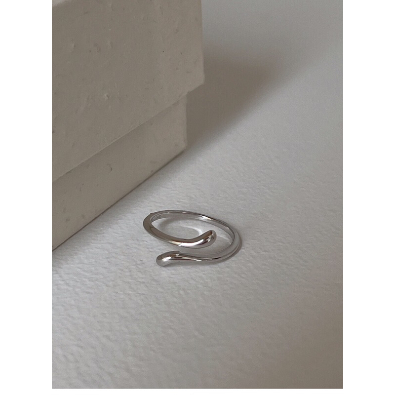 Nhẫn Unisex Xoắn Mảnh