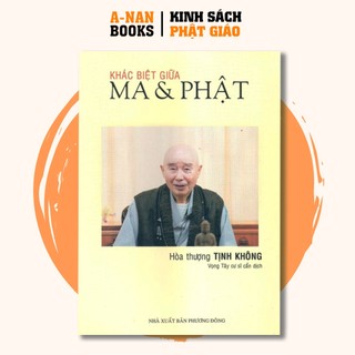 Sách - khác biệt giữa ma & phật - hòa thượng tịnh không - anan books