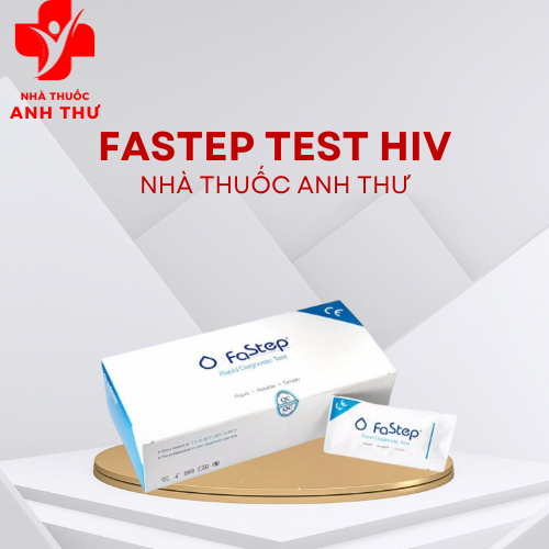 Bộ test nhanh HIV tại nhà Fastep [Che tên sản phẩm]