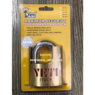 Khoá Yeti Thau Chìa Vi Tính Chống Cắt Chính Hãng