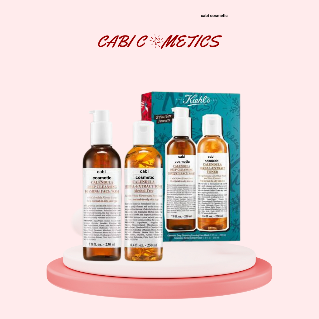 : Set Sữa Rửa Mặt Và Toner Kie ( Sữa rửa mặt 230ml và Toner 250ml)