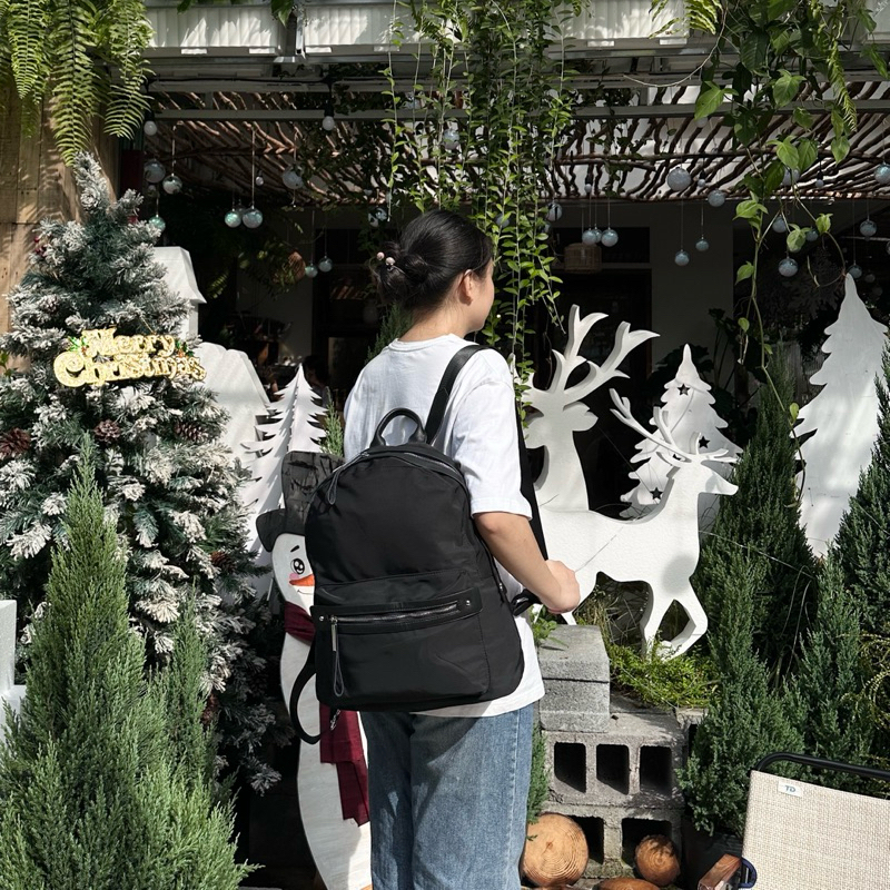 Balo Vải Dù Chống Thấm Nước Thời Trang Khóa Kéo Ngăn Chống Trộm Cidu BL02