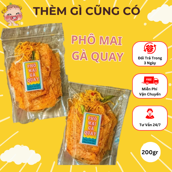 Bánh Tráng Phô mai gà quay tẩm vị - Thèm Gì Cũng Có