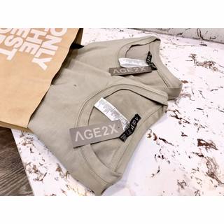 Xanh Matcha Màu Áo Thun Trơn AGE2X