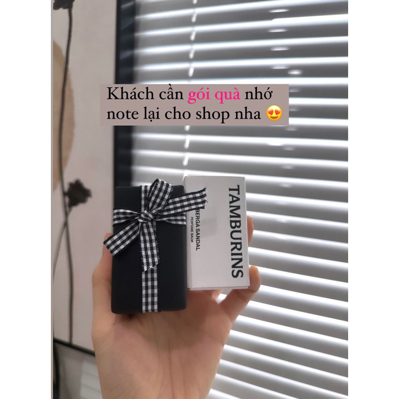 Nước Hoa Sáp Tamburins Perfume Balm | Chamo, Lale, Suede Pear, Berga Sandal • 6.5g