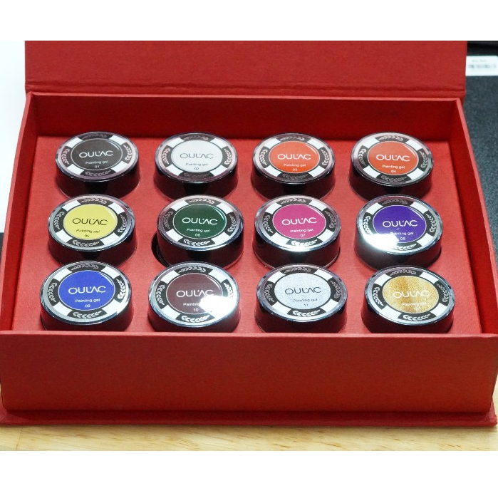Sơn gel Oulac 12 màu