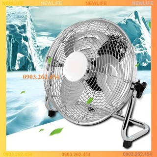 Quạt sàn công nghiệp joyroom 12 inch cánh sắt siêu mát, xoay 130 độ, quạt chân quỳ tiết kiệm điện - bh 12 tháng -nh9460