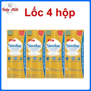 Lốc 4 hộp sữa pha sẵn similac iq 180ml / 110ml