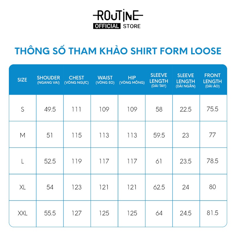 Áo Sơ Mi Nam Tay Ngắn Kiểu Kimono Trơn Form Loose - Routine 10S21SHS019