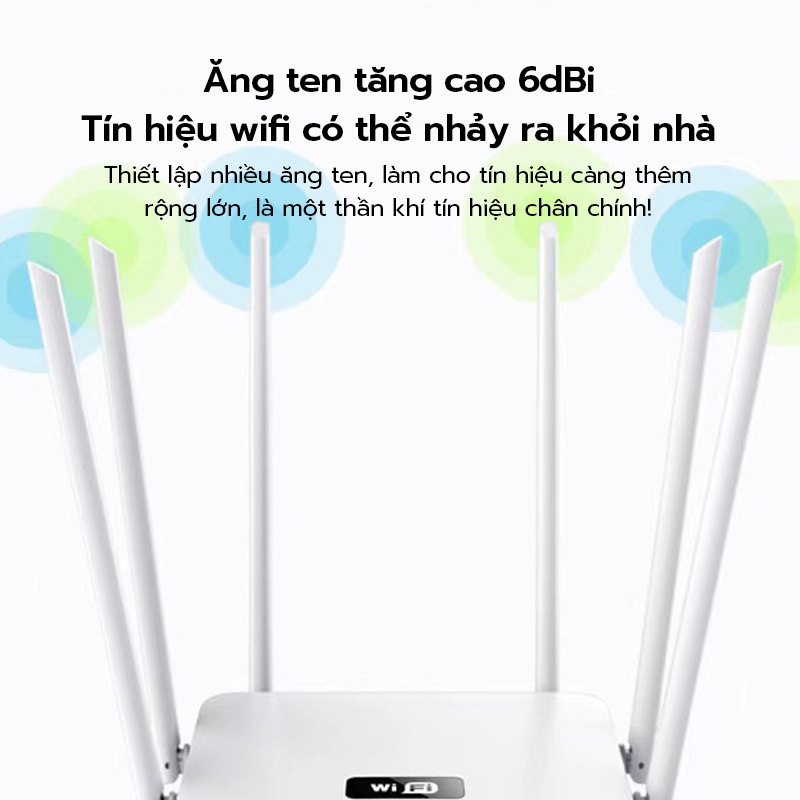 Bộ Phát Wifi MK1200 Băng Tần Kép Chuẩn AC 1000Mbps 5G