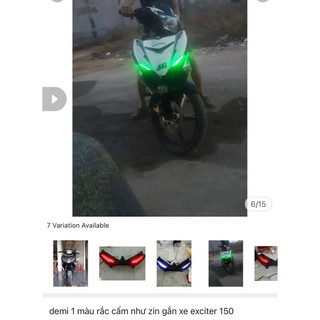 Demi exciter150 (đủ màu )