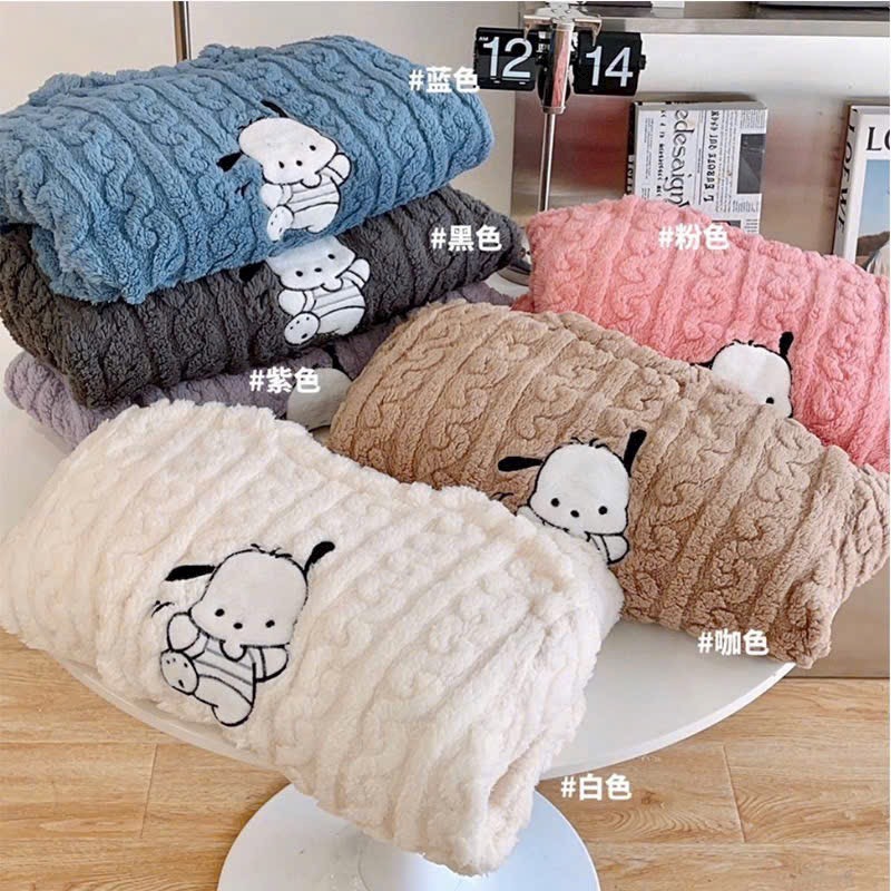 Bộ Đồ Ngủ Bông Pyjama Chất Lông Cừu San Hô Dày Dặn Hình Gấu Thời Trang Thu Đông 2023 Mới Cho Nữ