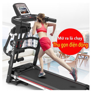 Máy chạy bộ đa năng A7S, Kemilng M7 kèm đai massage và tạ tay, tốc độ tối đa 12.8km/h -Bảo hành 5nam -ảnh, video thực tế