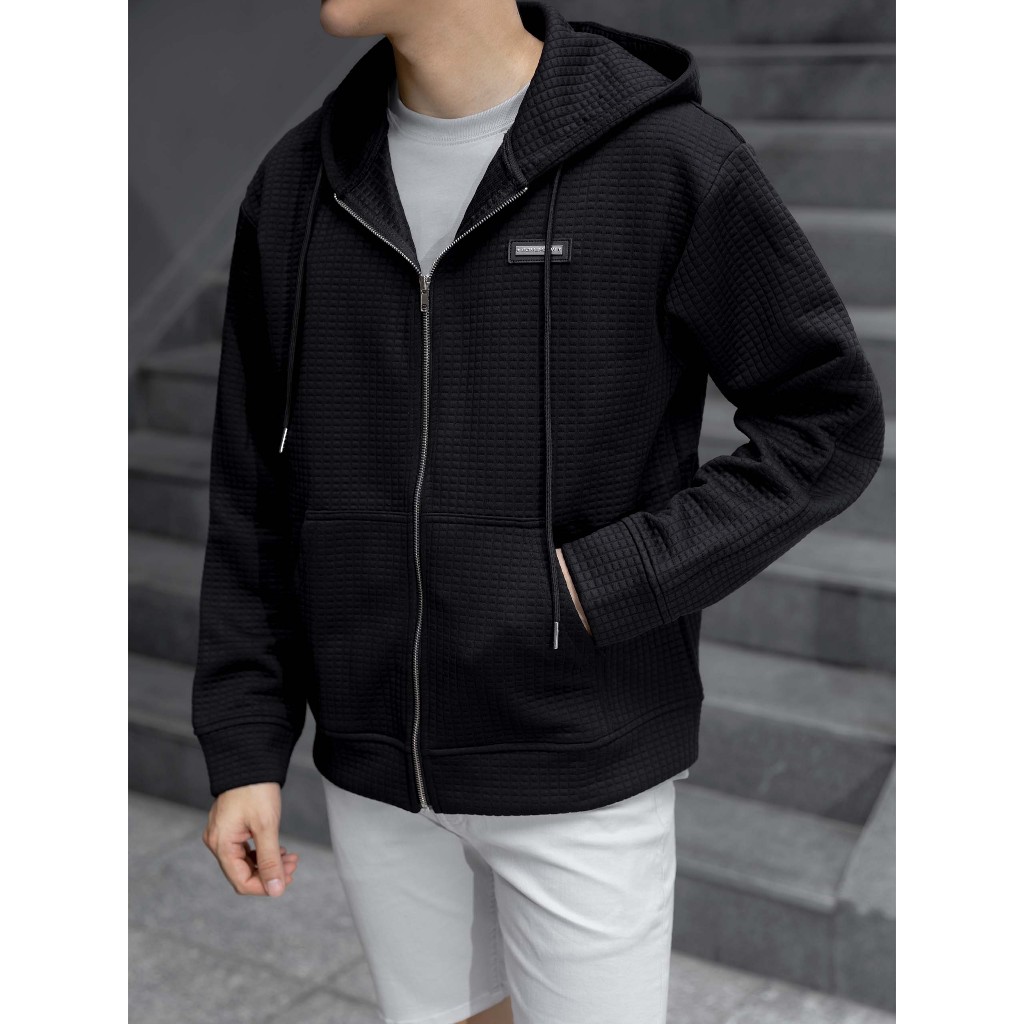 Áo Khoác Nam Creative Mininet, Chất Vải Polyeste Dệt Jacquard Thoải Mái, AK0037, SOMEHOW