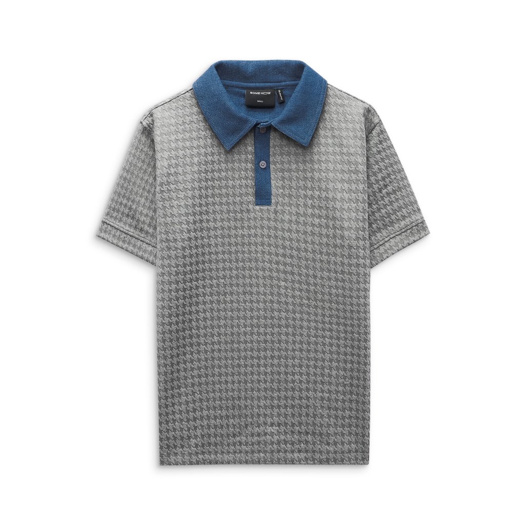 Áo Polo Nam Denim Collarstyle Fab, Chất Vải Cotton Dệt Blend Thoải Mái, PL0072, SOMEHOW