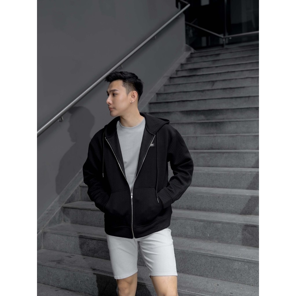 Áo Khoác Nam Creative Mininet, Chất Vải Polyeste Dệt Jacquard Thoải Mái, AK0037, SOMEHOW