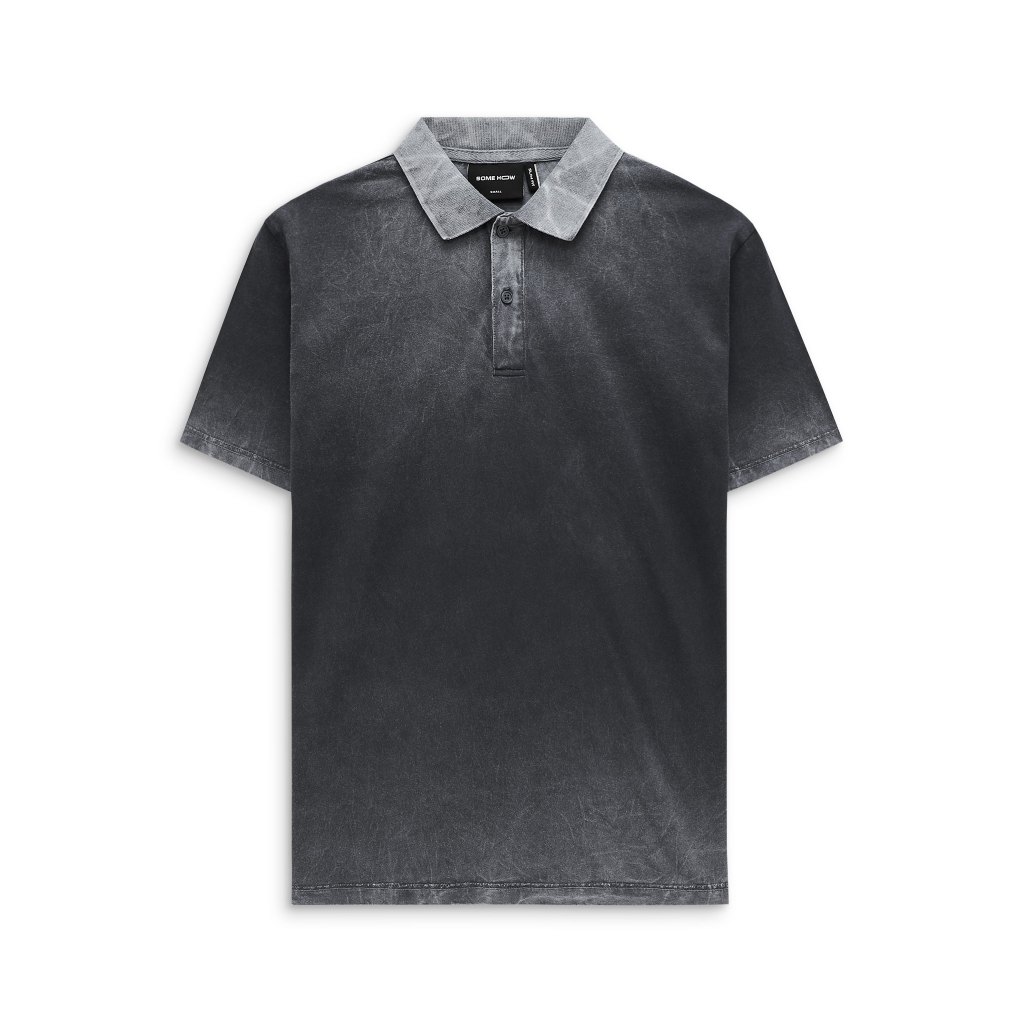 Áo Polo Nam Basic Alternative Wash Effect, Chất Vải Cotton Mộc, PL0090, SOMEHOW