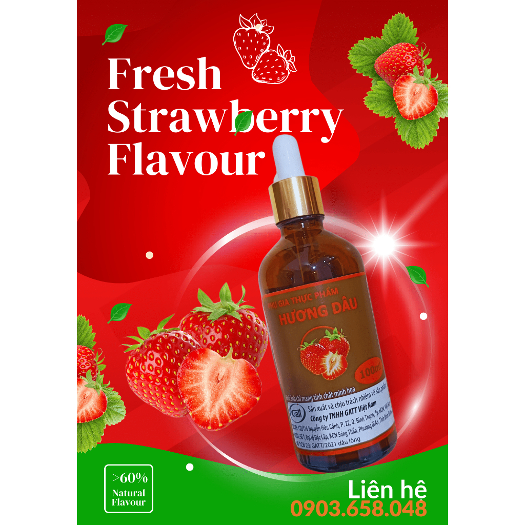Hương Dâu Tây- Strawberry Flavor