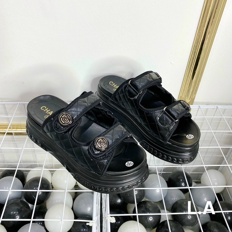 Siêu Êm Chân- Dép Đế Xuồng Chần Chỉ CNel 7p
