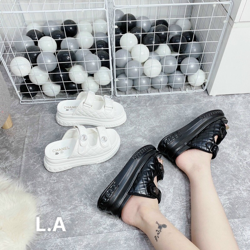 Siêu Êm Chân- Dép Đế Xuồng Chần Chỉ CNel 7p