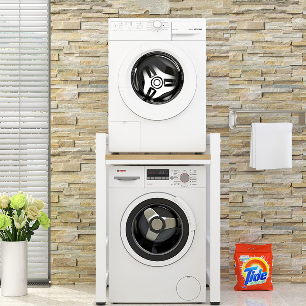 Kệ Máy Sấy Quần Áo VANDO Giá Để Máy Giặt Để Đồ Đa Năng Tiết Kiệm Diện Tích Không Gian