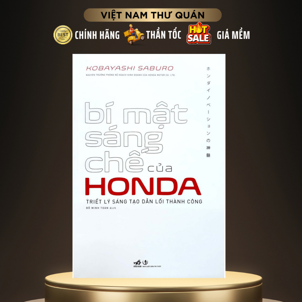 Sách - Bí Mật Sáng Chế Của Honda [Nhã Nam]