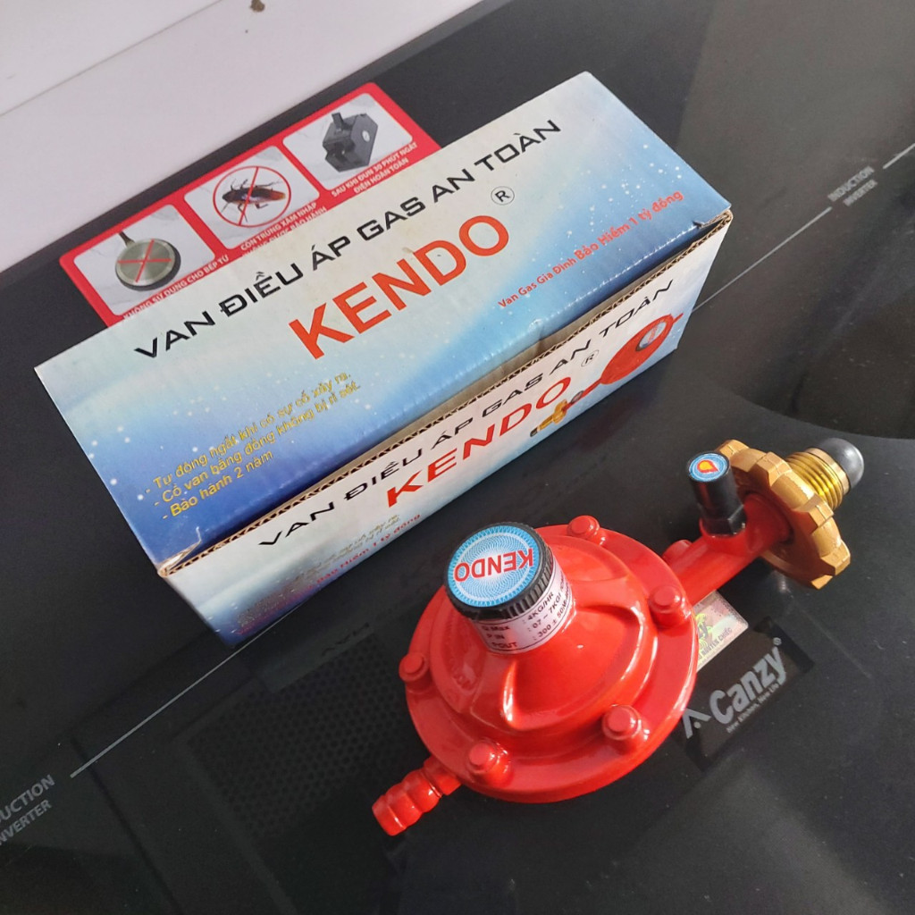 Van gas an toàn KENDO / Bộ Dây Van điều áp ngắt gas tự động Chính Hãng