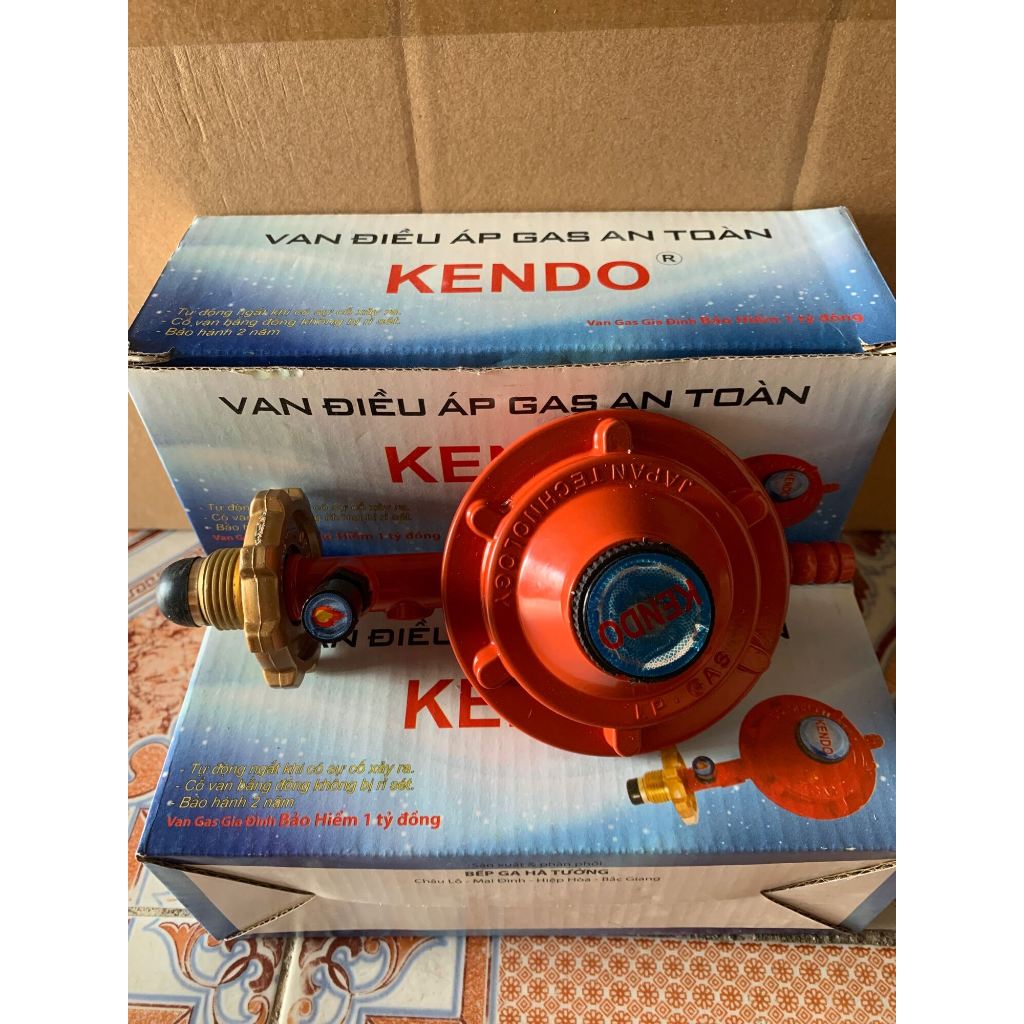 Van gas an toàn KENDO / Bộ Dây Van điều áp ngắt gas tự động Chính Hãng