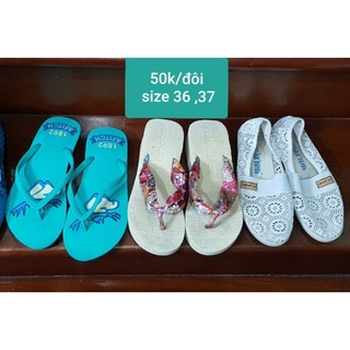 Thanh lý dép tông và giày lưới size 37 và 37