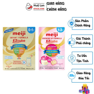 SỮA MEIJI THANH INFANT FORMULA 540G/ GROWING UP FORMULA 448G