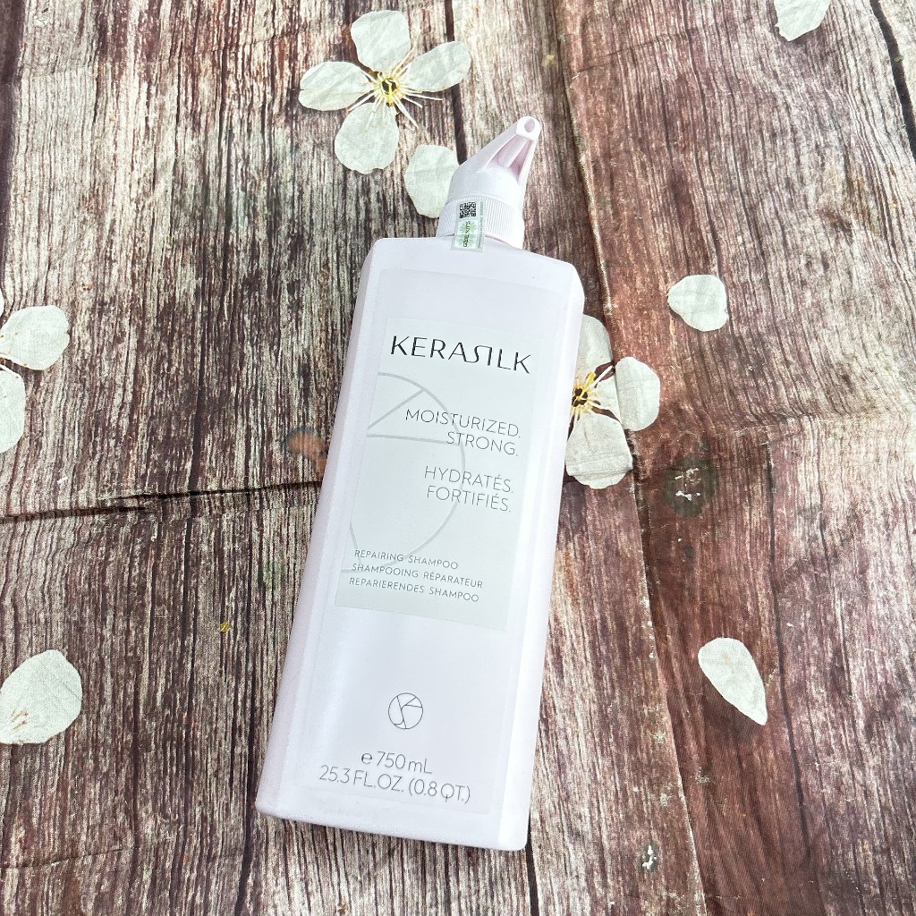 Dầu gội xã phục hồi và làm mềm tóc Goldwell Kerasilk Moisturized Repairing